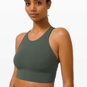 NWT Wunder Train Bra Smoked Spruce